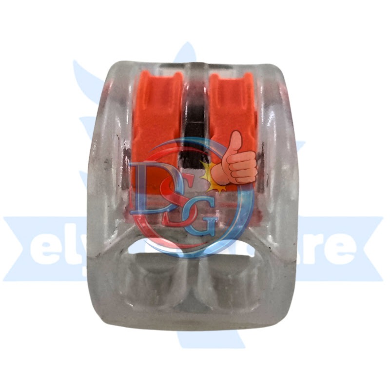 CONNECTOR [WAGO 2 PIN WHITE] (SML) (1de5)