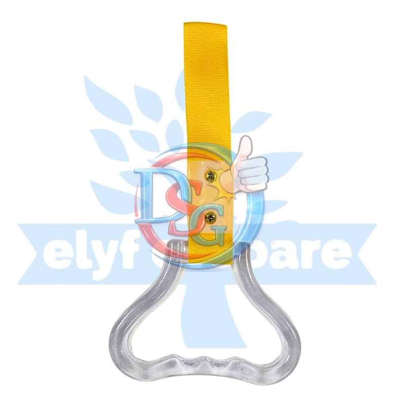 ERIK CRYSTAL HANDLE (TRANSP) H3 (3f56)
