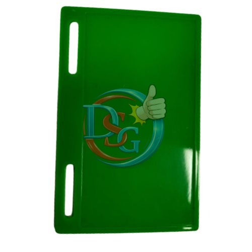 NUMBER PLATE GREEN (0b48)