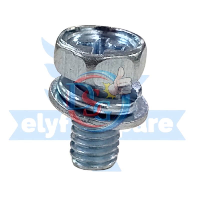 NUT NB106 BATTERY SCREW (36d1)