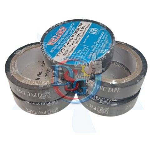 PVC TAPE (BLACK)3/4''X6MTR (2c01)