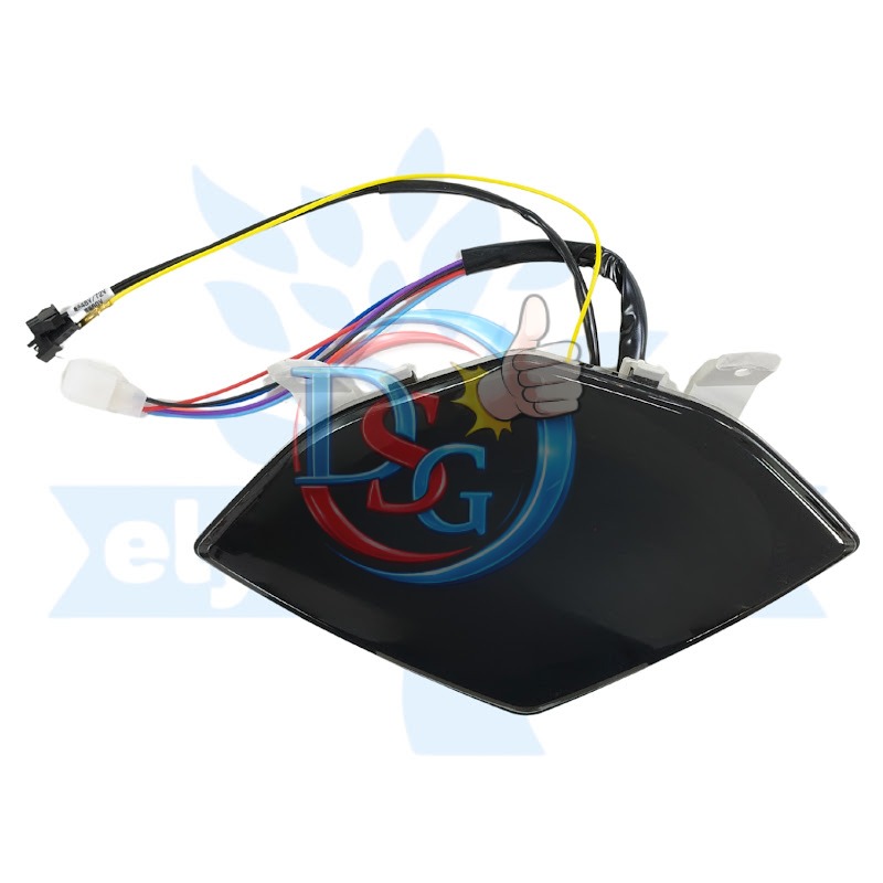 SPEEDOMETER [LED SM5 SQR BLK] (22bf)