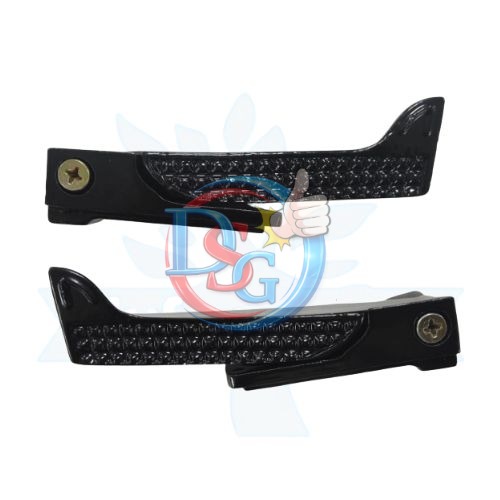 UALA SIDE FOOTREST LEFT+RIGHT BLK (04f6)